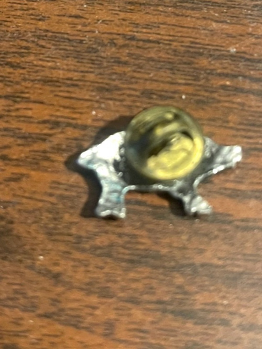 Vintage Pig Shaped Metal Pin